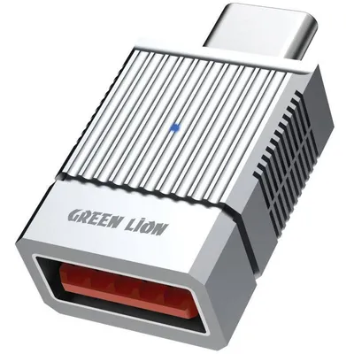 OTG Green Lion металлический OTG USB 3.0