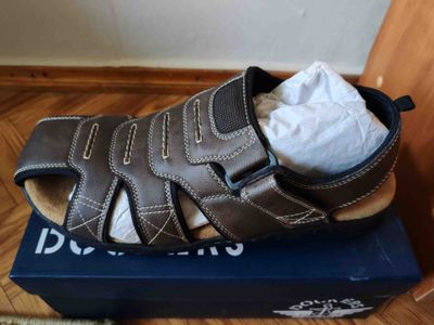 Сандали офисные кожаные US 13,EUR 47,(31cm)
