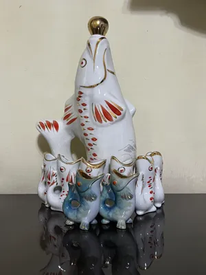 Набор для ликёра - Сервиз  «Рыбки»