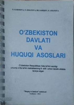 8 синф хукук китоби