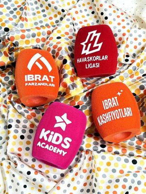Мачалка Микрофон Учун логотип билан
