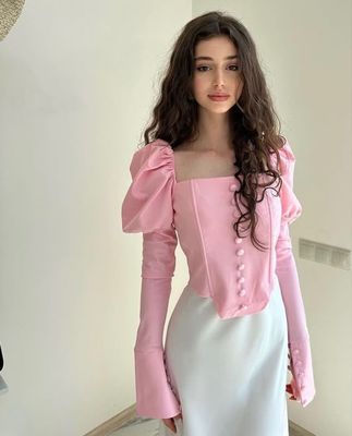 Кофта с корсетам