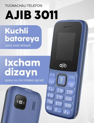 Ajib 3011 Knopkali telefonlari sotiladi