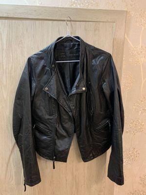 Zara кожаная куртка