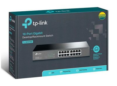 Коммутатор TP-LINK TL-SG1016D