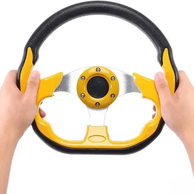 Руль Yellow momo. 320мм.