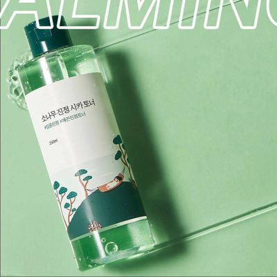 Тоник с экстрактами сосны и центеллы Round Lab Pine Calming Cica Toner