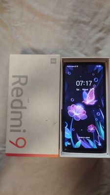 Redmi 9 4/128gb kar dak bor rangi qora