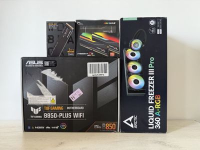 Asus B850 | Artic III Pro 360 ARGB | G.Skill 64GB | WD sn850x 1TB