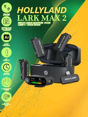 Hollyland Lark Max 2 Combo 4-Person Version
