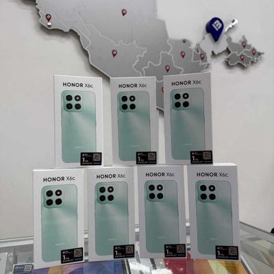 Honor X6c 6/128. 6/256 gb Yangi , Kafolat varoq mavjud