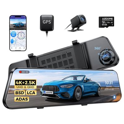Зеркало видеорегистратор Azdome PG17 MAX Wi-Fi