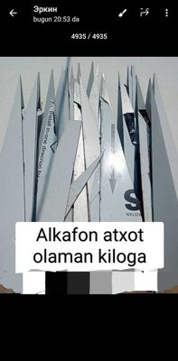 Alkafon olamiz metallom olamiz