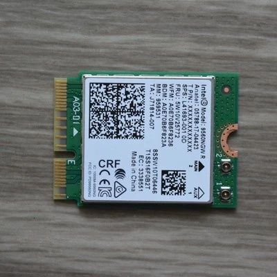 Lenovo noutbuklari uchun ichki wifi adapter