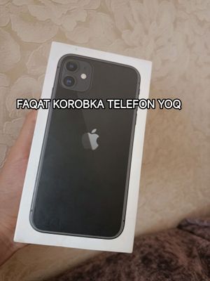 Iphone 11 64GB FAQAT KOROBKA TEL YOQ