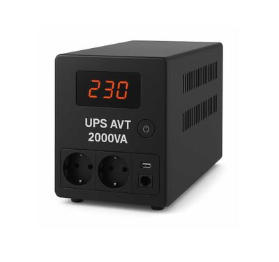 UPS AVT 2000VA | without battery, DC 72V (3 x 12V)