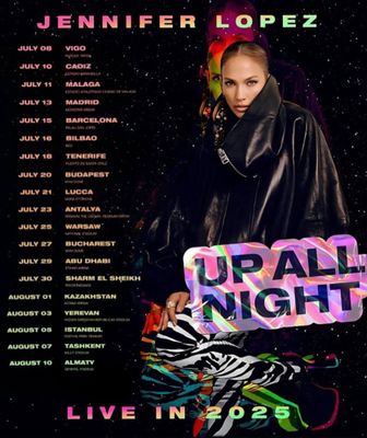 Билеты на концерт Jennifer Lopez