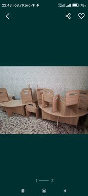 детский стол стуллар