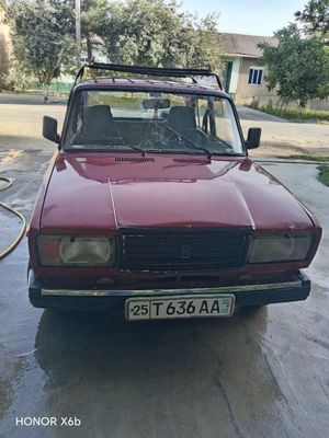 Ваз 2107 Жигули бордовый ранг