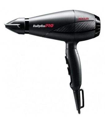 Профессиональный фен BaByliss PRO Black Star Ionic BAB6250IE