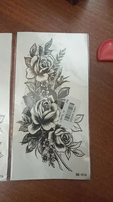 Тату переводные водостойкие