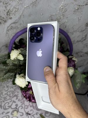 iPhone 14 Pro 128gb Pruple Akk: 100% Kelwamiz