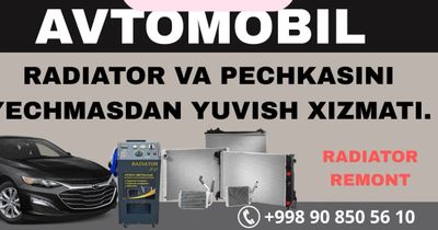 Avtomobil radiator remont