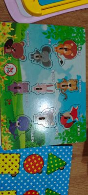 Продам Это деревянная развивающая игрушка-сортер