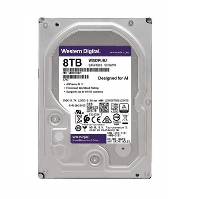 Жесткий диск Western Digital HDD 8TB Purple