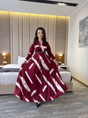 Trend novinkalar: Gulli printli PRADA matodan