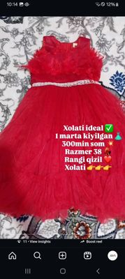 Xolati ideal toybob koylak