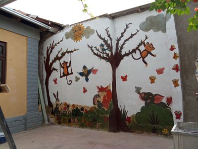 Devorga rasm chizdirish Картина на стене