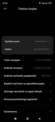 Redmi note 11