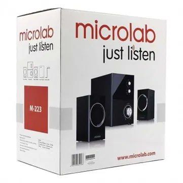 Колонка Microlab M223 с Самбуфером 2.1 17Вт — Гарантия