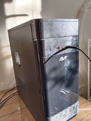 Кейс AvT процессор Intel core i3-8100 CPU 3.60GHz 8GB DDR4 Плата Gigab