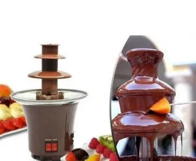 шоколадный фонтан для фондю фондюшница