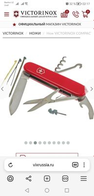 Victorinox compact. Швейцарский нож.