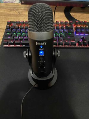 USB-конденсаторный микрофон Jmary MC-PW8 — идеален для стрима/записи