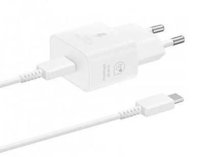 Samsung 25w adapter original fact charger + 1,80sm cabel type c origin