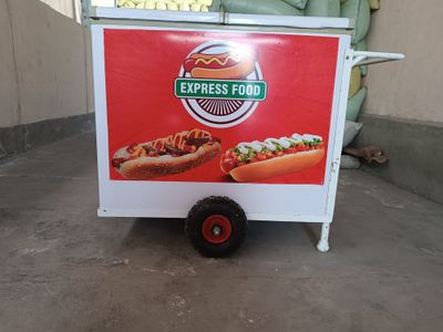 Mini food truck, Yegulik va ichimliklar sotish uchun Termo aravacha