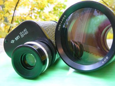 Монокуляр СССР 12х40/20х60 ЗОМЗ