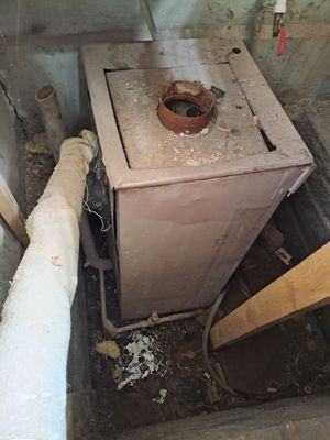 Продаётся отопительный котёл советского производства