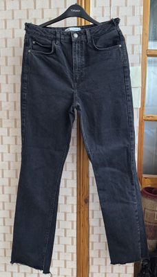 Джинсы черные «Zara”, разм.eur 38, х/б