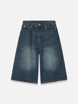 Ko’k baggy shortik