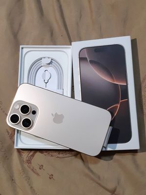 Iphone 16 pro Desert 128gb yangi imei o'tkan