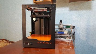 Продам БУ 3d ПРИНТЕР Ulti steel v2