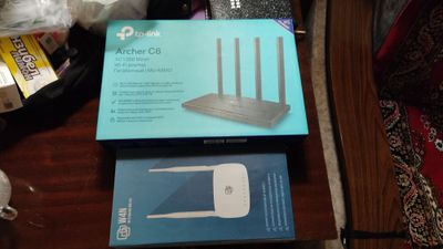 Роутер TP-LINK Archer C6,двухдиапазонный Wi-Fi router optika