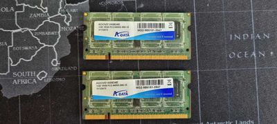 ddr 2 для ноутбука 1Gbx2шт=Gb Adata