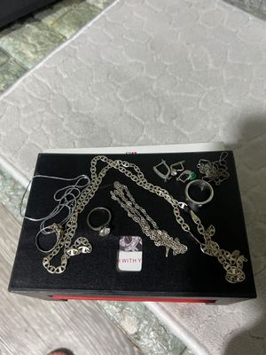 Серебро кольца и цепочки