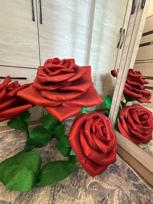 Интерьерные розы | Большие цветы | Искусственные цветы